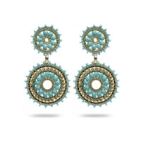 Lange Hängeohrringe, 5,7 cm